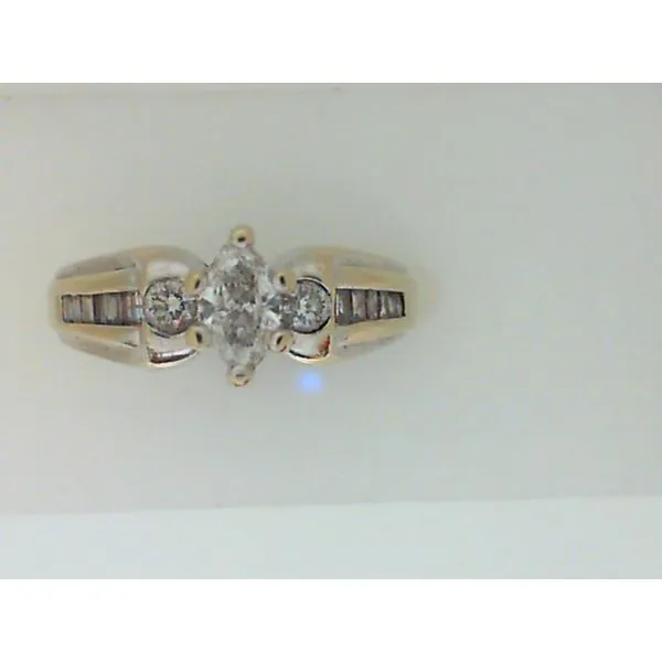 14K Yellow Gold Diamond Engagement Ring Set Chipper's Jewelry Bonney Lake, WA