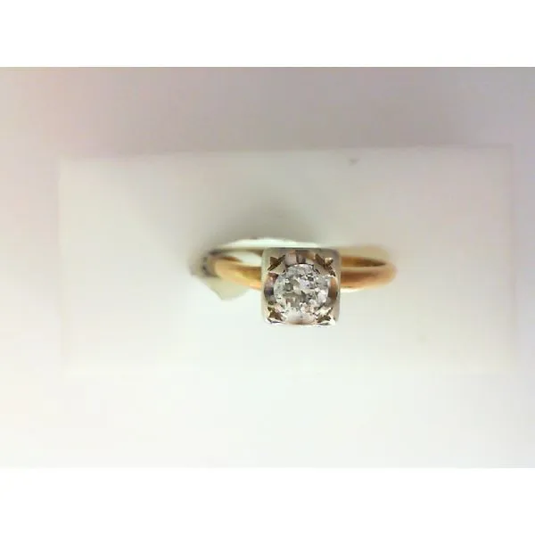 14K Yellow Gold Diamond Engagement Ring Chipper's Jewelry Bonney Lake, WA