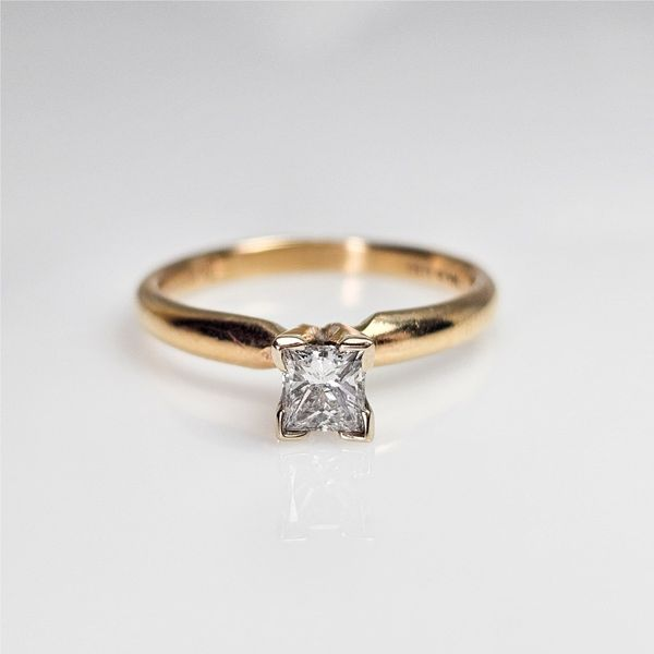 0.31ct Diamond Engagement Ring in 14K Yellow Gold Chipper's Jewelry Bonney Lake, WA