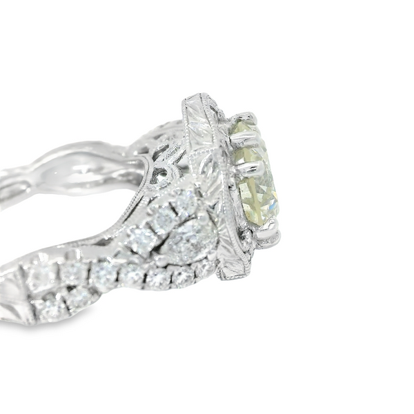 Platinum Engagement Ring Image 5 Chipper's Jewelry Bonney Lake, WA