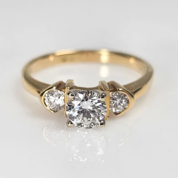 14K Yellow Gold Engagement Ring Chipper's Jewelry Bonney Lake, WA