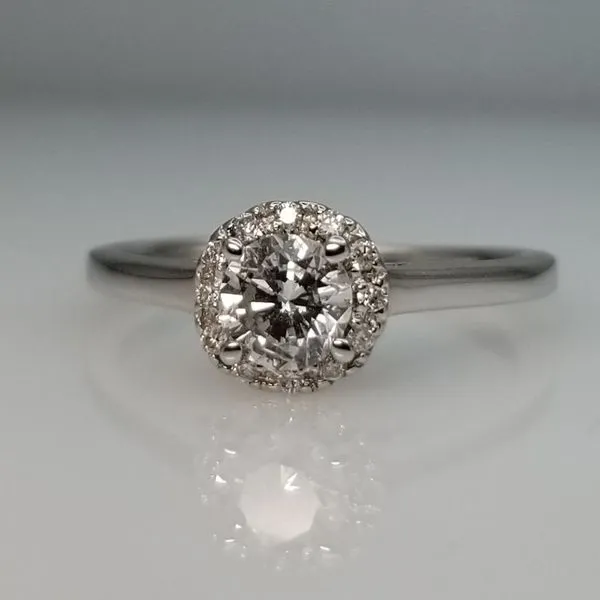 0.45ct Round Brilliant Diamond Engagement Ring in 14K White Gold Chipper's Jewelry Bonney Lake, WA