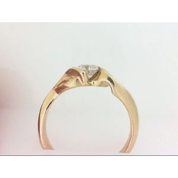 14K Yellow Gold Diamond Solitaire Image 2 Chipper's Jewelry Bonney Lake, WA