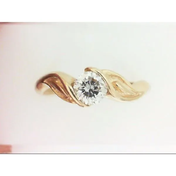 14K Yellow Gold Diamond Solitaire Chipper's Jewelry Bonney Lake, WA