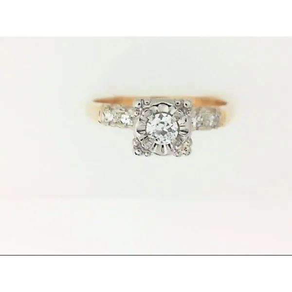 14K Yellow Gold Diamond Engagement Chipper's Jewelry Bonney Lake, WA
