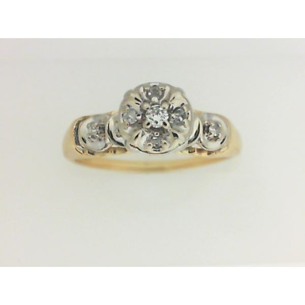 14K Two Tone Diamond Engagement Ring Chipper's Jewelry Bonney Lake, WA