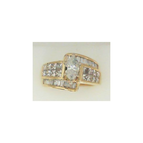1.63ctw Diamond Engagement Ring, 14K Yellow Gold Chipper's Jewelry Bonney Lake, WA