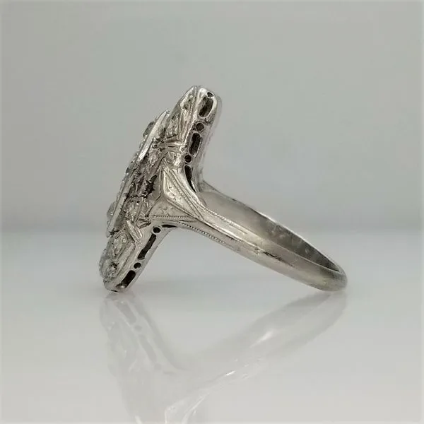 Platinum Old European Cut Diamond Engagement Ring Image 2 Chipper's Jewelry Bonney Lake, WA