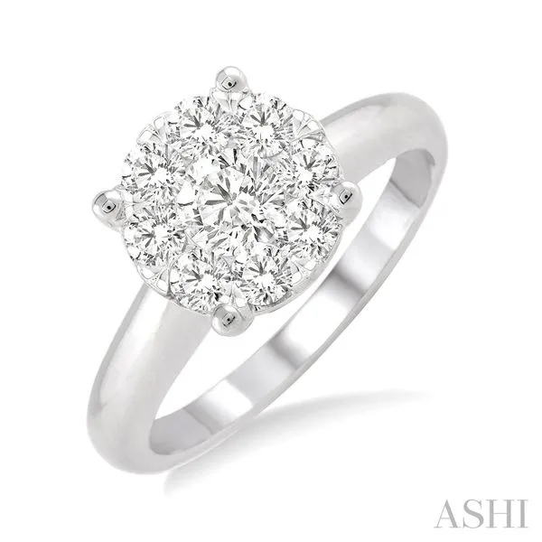 14K White Gold Diamond Engagement Ring Chipper's Jewelry Bonney Lake, WA
