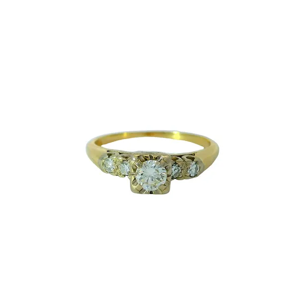 14K Yellow Gold Engagement Ring Image 3 Chipper's Jewelry Bonney Lake, WA