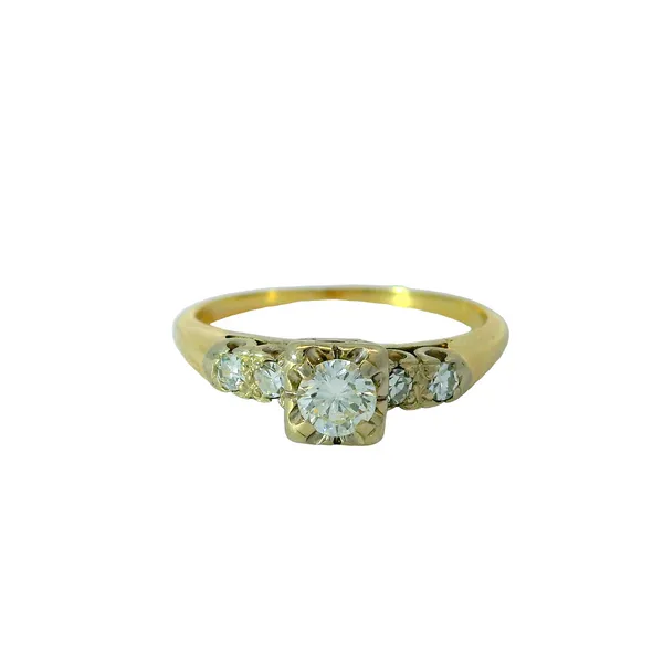 14K Yellow Gold Engagement Ring Chipper's Jewelry Bonney Lake, WA