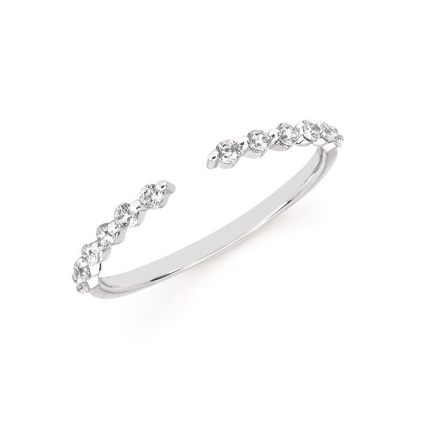 14K White Gold Diamond Ring Wrap Chipper's Jewelry Bonney Lake, WA