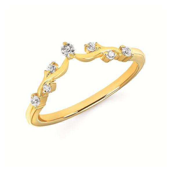 14K Yellow Gold Diamond Ring Wrap Chipper's Jewelry Bonney Lake, WA