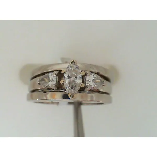 Platinum Diamond Wedding Set Chipper's Jewelry Bonney Lake, WA