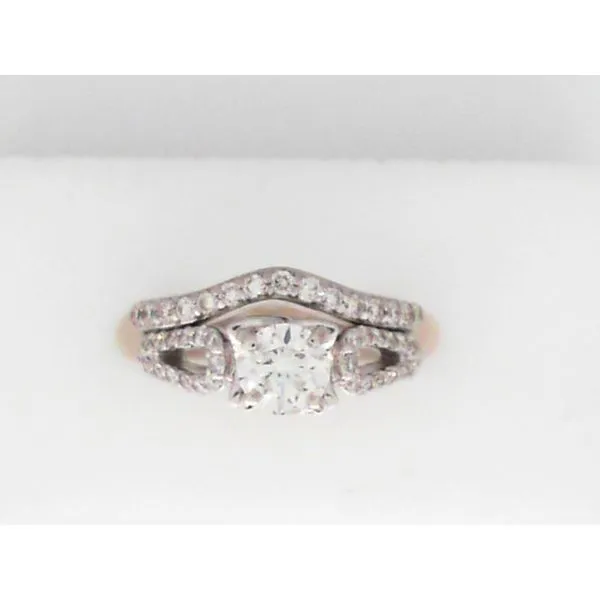 Ladies Diamond Two Piece Wedding Set Chipper's Jewelry Bonney Lake, WA