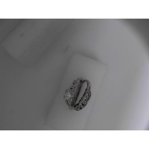 14KW Vintage Diamond Wedding Set SZ 6.5. Chipper's Jewelry Bonney Lake, WA