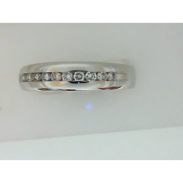14K White Gold Diamond Wedding Band Chipper's Jewelry Bonney Lake, WA