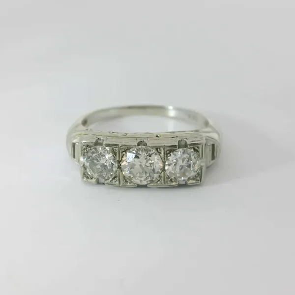 18K White Gold Diamond Anniversary Band Chipper's Jewelry Bonney Lake, WA