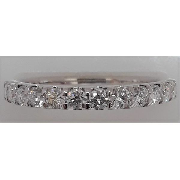 0.53ctw 14K White Gold Diamond Shared Prong Anniversary Ring Chipper's Jewelry Bonney Lake, WA
