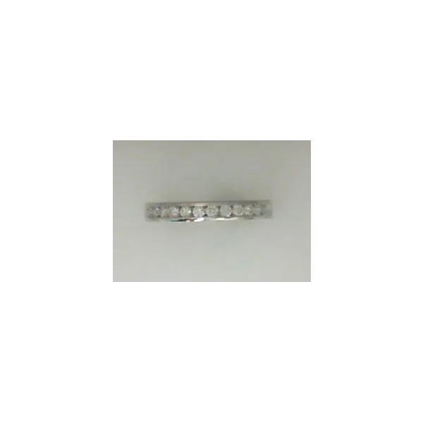 14K White Gold Diamond Channel Anniversary Ring Image 2 Chipper's Jewelry Bonney Lake, WA