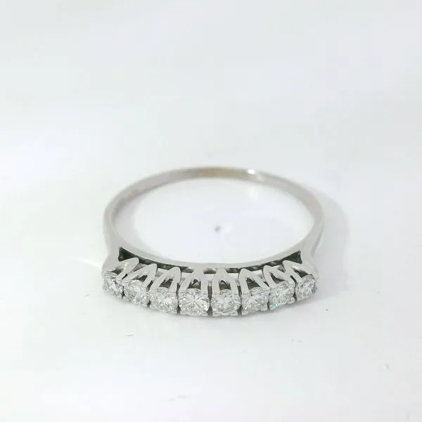 14K White Gold Diamond Anniversary Ring Chipper's Jewelry Bonney Lake, WA