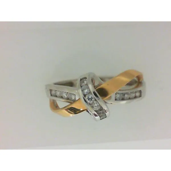 14K Two Tone Diamond Fashion Ring Chipper's Jewelry Bonney Lake, WA