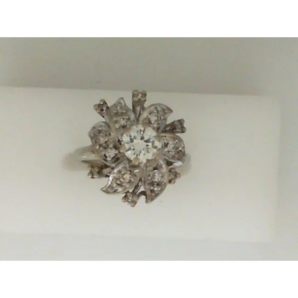 18KW .48ct Center Diamond Vintage Ring Chipper's Jewelry Bonney Lake, WA