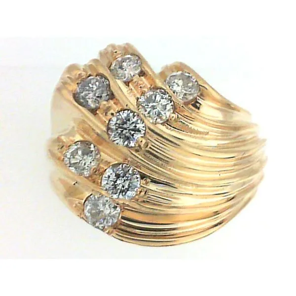 14K Yellow Gold and Diamond Ring Chipper's Jewelry Bonney Lake, WA