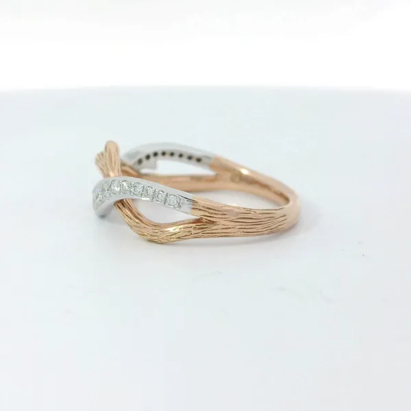 14Kt Two-Tone Diamond Fashion Ring Image 3 Chipper's Jewelry Bonney Lake, WA