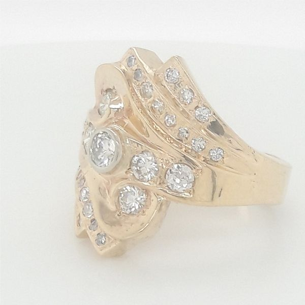 Diamond Fashion Ring 1/3ct Ctr, 1.0ctw Sides Image 2 Chipper's Jewelry Bonney Lake, WA
