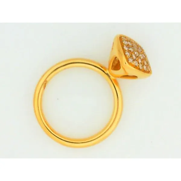 18K Yellow Gold and Diamond Ring Image 3 Chipper's Jewelry Bonney Lake, WA