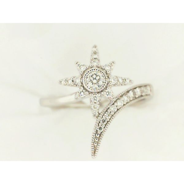14K White Gold Diamond Fashion Ring Image 2 Chipper's Jewelry Bonney Lake, WA