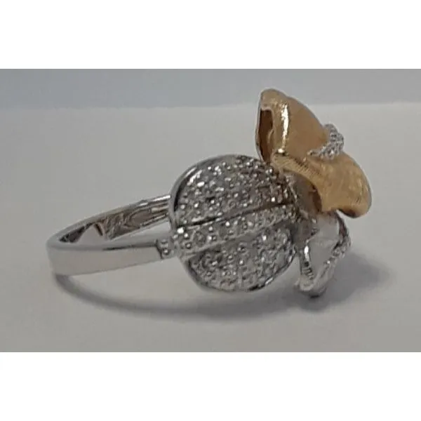 14Kt Two-Toned Diamond Fashion Ring Image 3 Chipper's Jewelry Bonney Lake, WA