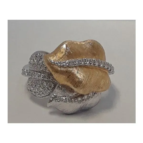 14Kt Two-Toned Diamond Fashion Ring Chipper's Jewelry Bonney Lake, WA