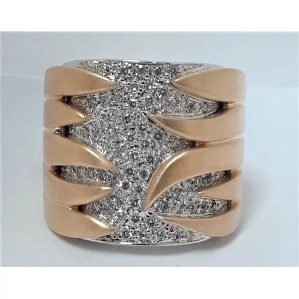 14kt Two-Toned Ladies Fashion Ring Chipper's Jewelry Bonney Lake, WA