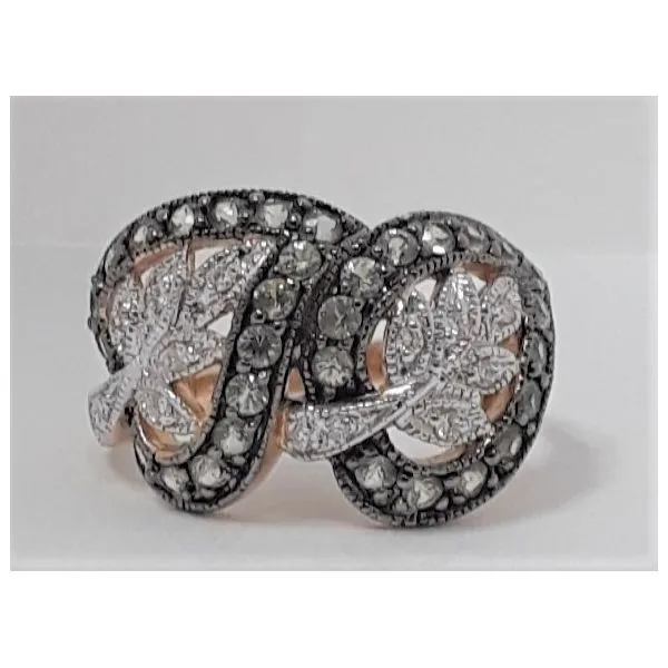 14Kt Yellow Gold Levian Diamond and Green Quartz Fashion Ring Chipper's Jewelry Bonney Lake, WA