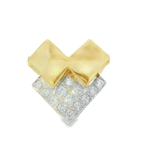 18K Custom Art Deco Diamond Ring Sz. 6.5 Chipper's Jewelry Bonney Lake, WA