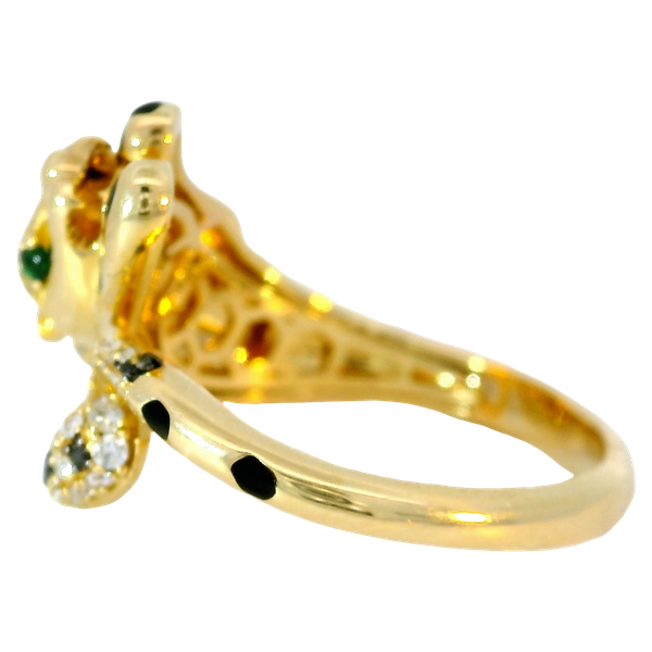 14K Yellow Gold Leopard Fashion Ring Image 2 Chipper's Jewelry Bonney Lake, WA