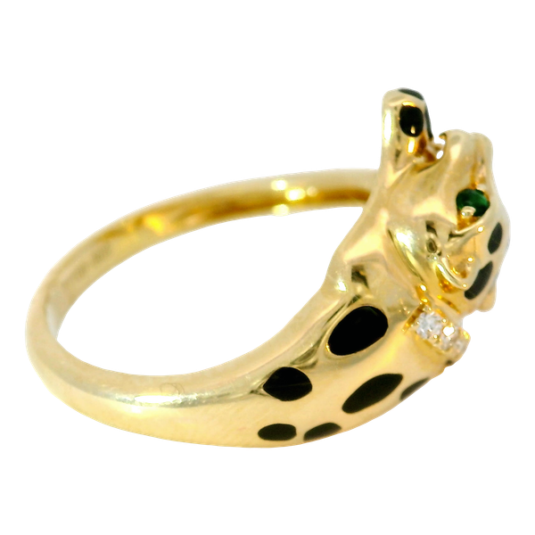 14K Yellow Gold Leopard Fashion Ring Image 3 Chipper's Jewelry Bonney Lake, WA
