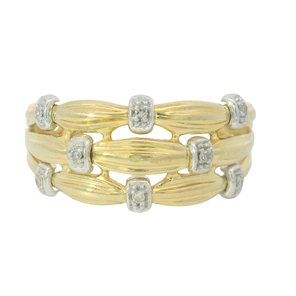 18K Yellow Gold Diamond Fashion Ring Chipper's Jewelry Bonney Lake, WA