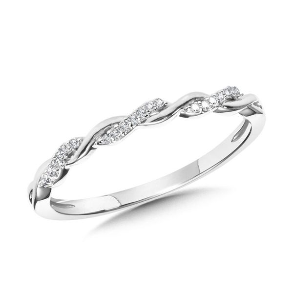 10KW Diamond Twist Stackable Band Chipper's Jewelry Bonney Lake, WA