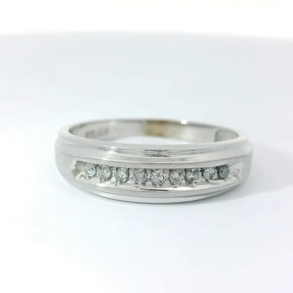 10K White Gold Diamond Men's Ring Chipper's Jewelry Bonney Lake, WA