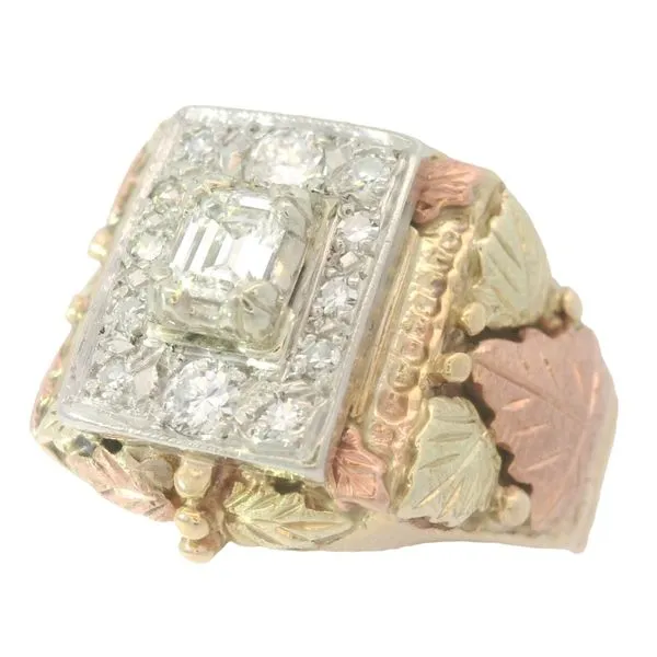 10KY .63ctw Black Hills Gold Diamond Ring Sz. 11 Image 2 Chipper's Jewelry Bonney Lake, WA