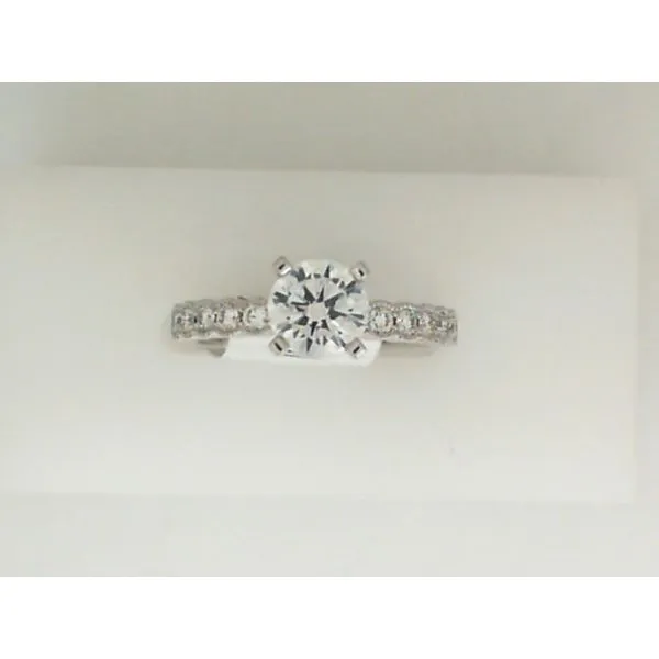 14Kt White Gold Diamond Semi-Mount Engagement Ring Chipper's Jewelry Bonney Lake, WA