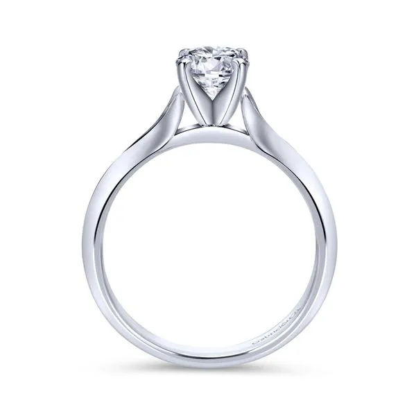 14K White Gold Semi-Mount Ring Image 2 Chipper's Jewelry Bonney Lake, WA