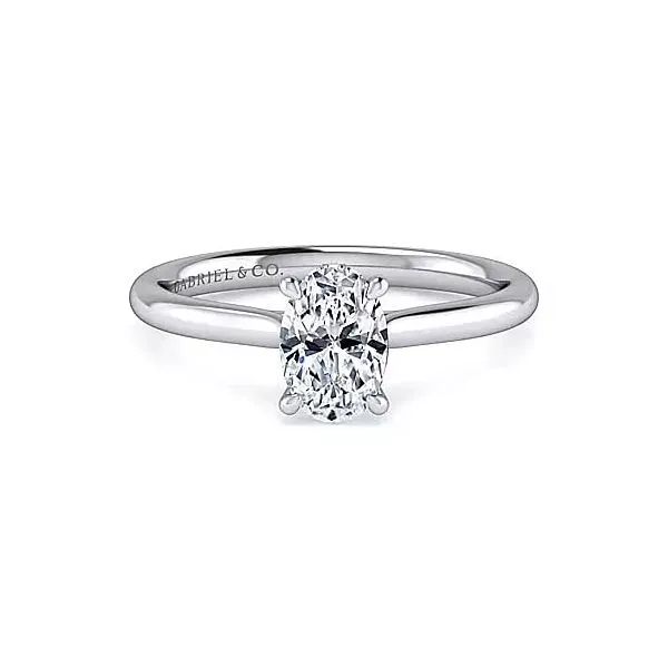 14K White Gold Diamond Engagement Ring Chipper's Jewelry Bonney Lake, WA