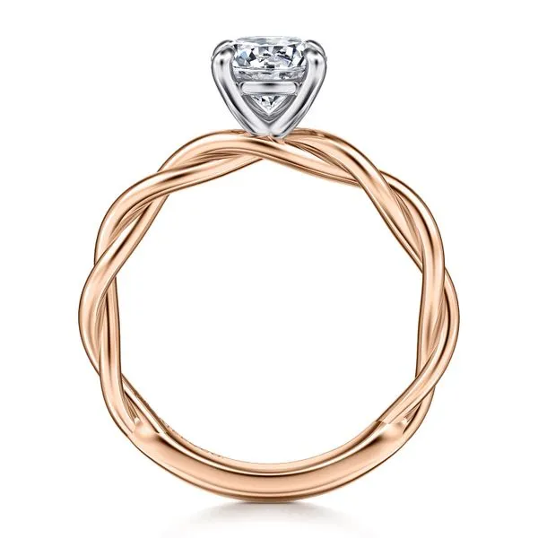 14K Rose Gold Engagement Ring Image 2 Chipper's Jewelry Bonney Lake, WA