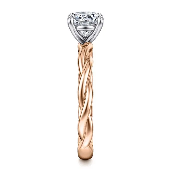 14K Rose Gold Engagement Ring Image 4 Chipper's Jewelry Bonney Lake, WA