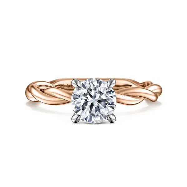 14K Rose Gold Engagement Ring Chipper's Jewelry Bonney Lake, WA