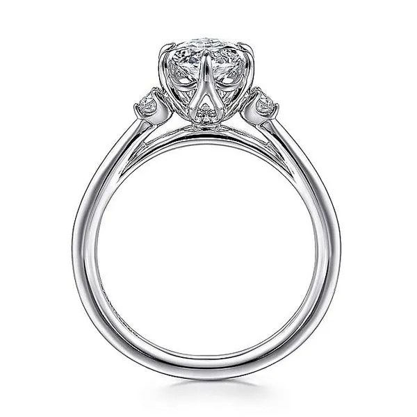 14K White Gold Semi Mount Diamond Engagement Ring Chipper's Jewelry Bonney Lake, WA